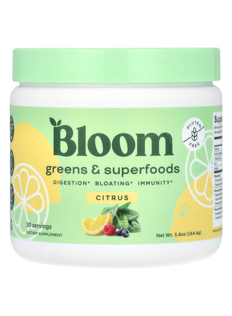 Greens & Superfoods, Citrus, 5.8 oz (164.4 g)
